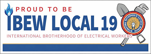 IBEW Local 19 Banner Logo